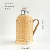 Small Bamboo Flask Volume Capacity 1.3 L