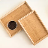 DAISYLIFE Natural and Eco-Friendly Bamboo Tea/ Coffee / Snacks / Food Serving Tray for guests or everyday use