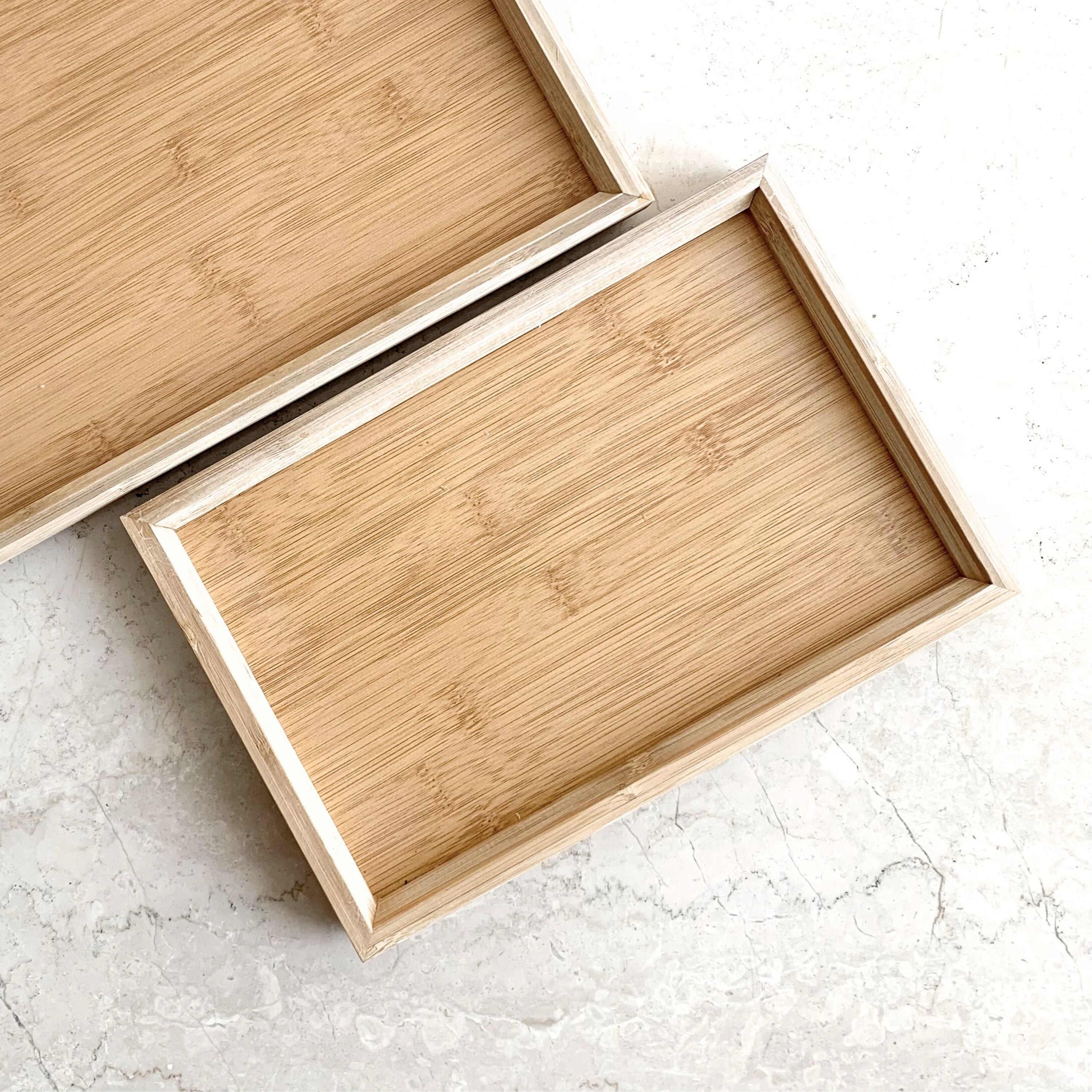 DAISYLIFE Natural and Eco-Friendly Bamboo Tea/ Coffee / Snacks / Food Serving Tray for guests or everyday use