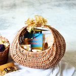 Moon Wicker Basket DaisyLife