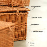 DaisyLife Wicker Tresure Chest
