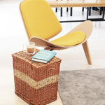 Wicker Box- Laundry Basket used as tea table 
